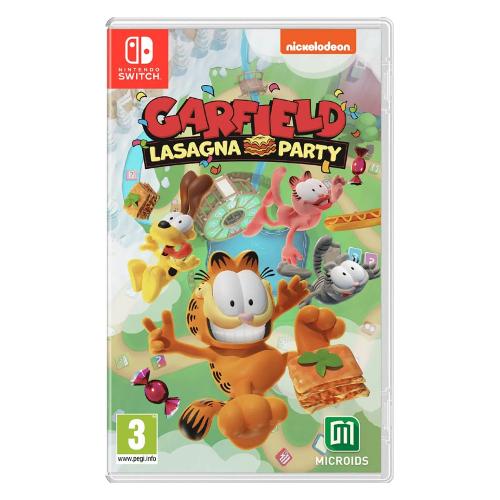 Garfield Lasagna Party Nintendo Switch Gioco Italiano Nuovo Eu Arcade Sigillato