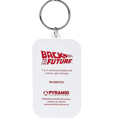 Pyramid Portachiavi Back to the Future - Keychain In Gomma