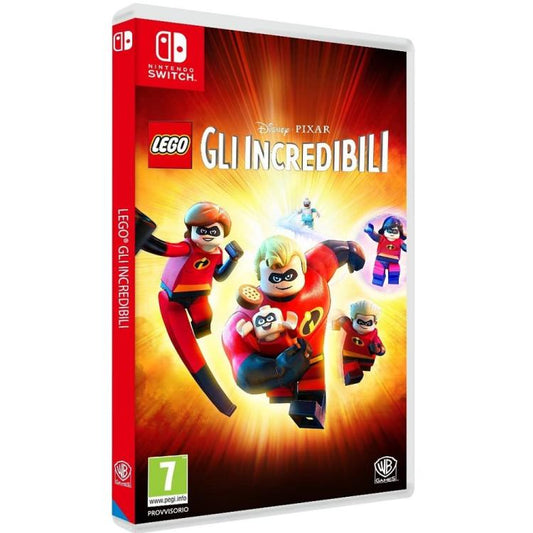Lego Gli Incredibili Nintendi Switch Gioco Disney Pixar  Italiano Nuovo Super