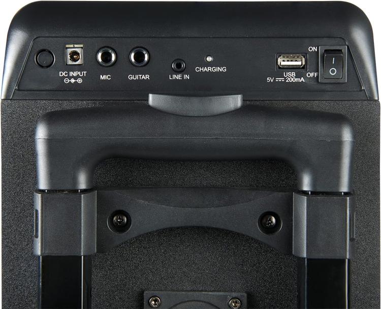 Ngs Speaker Wild Rave2 Portatile Bt Tws +Mic Ricaricabile 300W Cassa Bluetooth