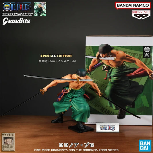 Banpresto Grandista Roronoa Zoro One Piece - Special Edition Figure 23cm