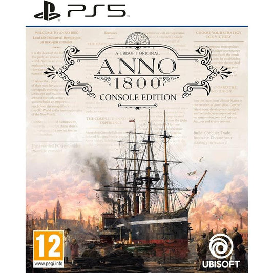 Anno 1800 Console Edition Ps5 Videogioco Playstation 5 Gioco Italiano Pal Ita
