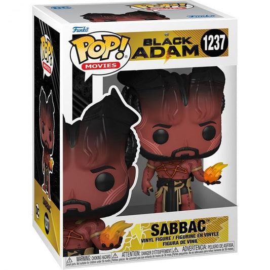 Funko Pop ! Movies Black Adam - Sabbac (1237) Vinyl Figure Da Collezione