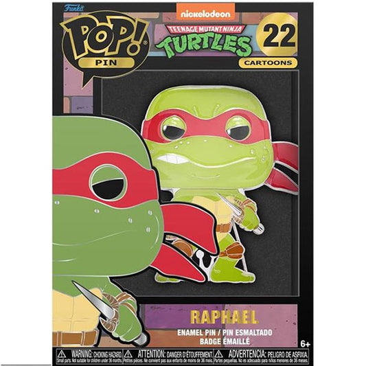 Funko Pop Pin ! Teenage Mutant Ninja Turtles (22) Raphael Raffaello Tmnt 9Cm