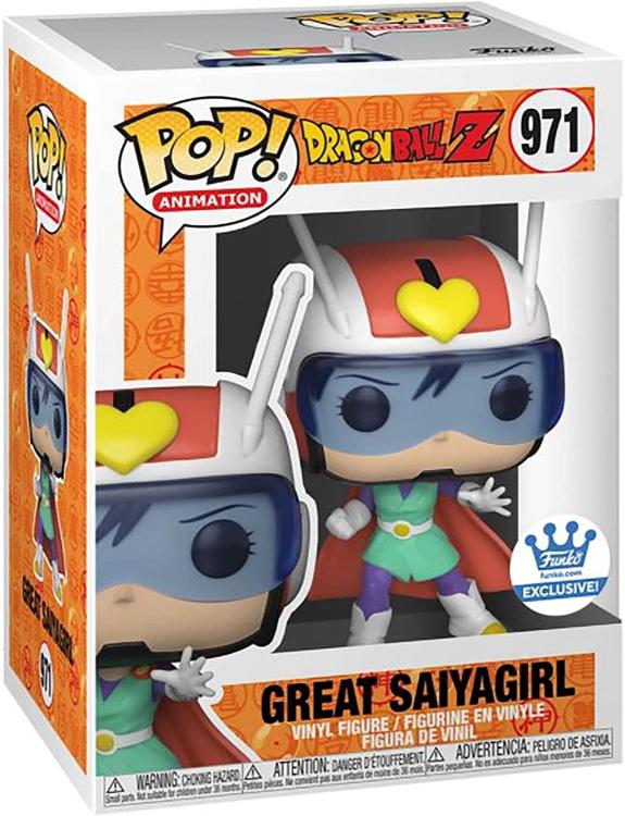 Funko Pop ! Animation Dragon Ball Z (971) Great Saiyagirl Special Edition Vinyl