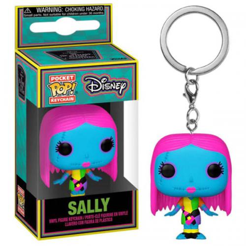 Funko Pop! Keychain Disney - Nightmare Before Xmas Blacklight Sally Portachiavi