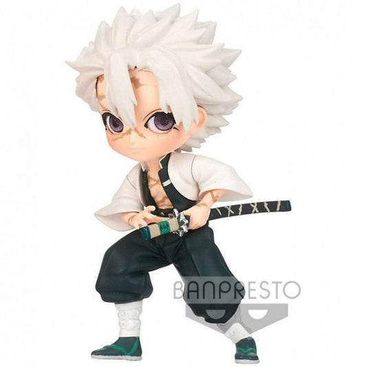 BANPRESTO Q POSKET DEMON SLAYER SANEMI SHINAZUGAWA PETIT VOL 5 PVC STATUA