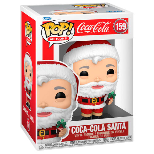 Funko Pop Icons Coca Cola - Cocacola Santa Claus (159) Babbo Natale Vinyl Figure