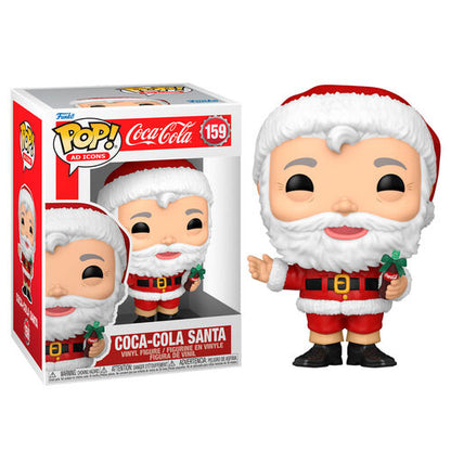 Funko Pop Icons Coca Cola - Cocacola Santa Claus (159) Babbo Natale Vinyl Figure