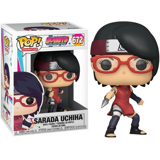 Funko Pop Animation Boruto Naruto Shippuden - Sarada Uchiha (672) Vinyl Figure