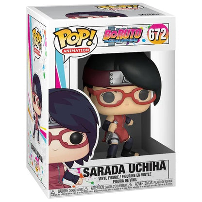 Funko Pop Animation Boruto Naruto Shippuden - Sarada Uchiha (672) Vinyl Figure