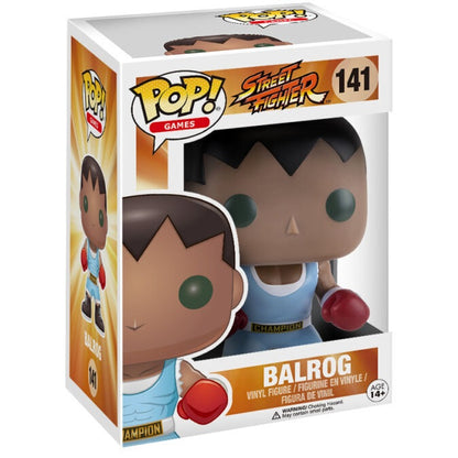 Funko Pop ! Games - Street Fighter (141) Balrog Vinyl Figure 9Cm Statua Boxer