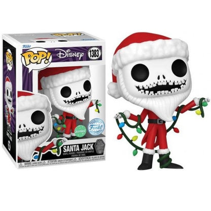 Funko Pop ! Disney - Nightmare Before Christmas (1383) Santa Jack Scented Figure