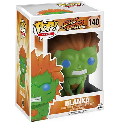 Funko Pop ! Games - Street Fighter (140) Blanka Vinyl Figure 9Cm Statuetta