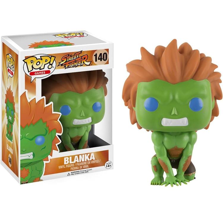 Funko Pop ! Games - Street Fighter (140) Blanka Vinyl Figure 9Cm Statuetta
