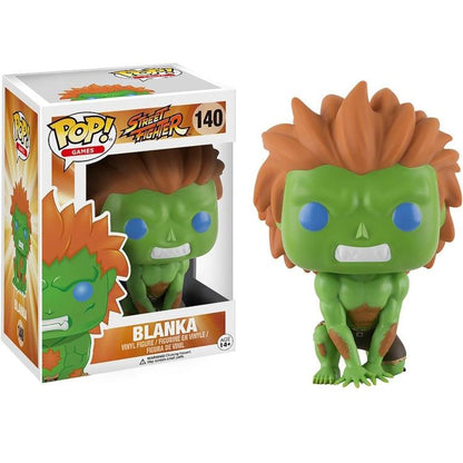 Funko Pop ! Games - Street Fighter (140) Blanka Vinyl Figure 9Cm Statuetta