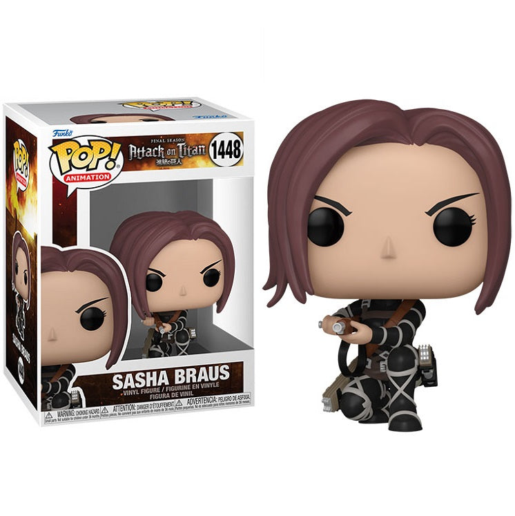 Funko Pop ! Animation Attack On Titan S5 - (1448) Sasha Braus Figure  9Cm A.O.T.