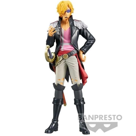 BANPRESTO ONE PIECE FILM RED THE GRANDLINE MEN VOL.4 (SANJI) DXF BANDAI 17CM