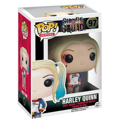 Funko Pop ! Heroes Dc Suicide Squad - (97) Harley Quinn Margot Robbie Figure 9Cm