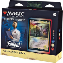 Magic The Gathering: Universe Beyond "Fallout" Commander Deck (Science!) Mtg Eng