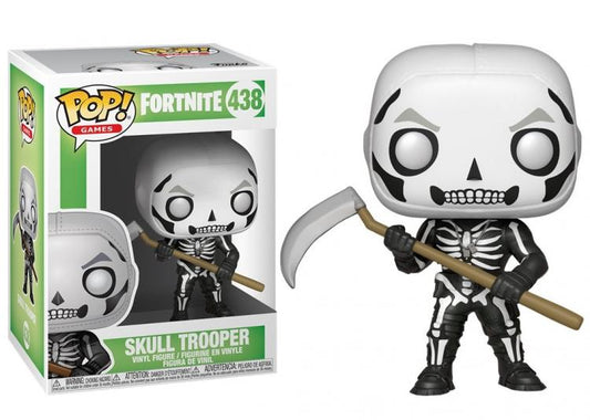 Funko Pop ! Games Fortnite Skull Trooper (438) Vinyl With T-Shirt Unisex Size Xl
