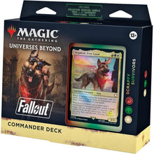 Magic The Gathering: Un. Beyond "Fallout" Commander Deck (Scrappy Survivors) Eng