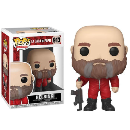 Funko Pop ! La Casa De Papel - (913) Helsinki Figure La Casa Di Carta Vinyl 9Cm