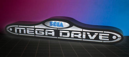 Fizz Lampada Sega Mega Drive Logo Light - Lampada Notturna - Da Tavolo Scrivania