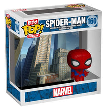 Funko Bitty Pop! Deluxe - Marvel (160) Spiderman (Paesaggio Urbano) Vinyl Figure