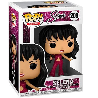 Funko Pop ! Rocks - Selena (205) Perez Live Music Vinyl Figure Da Collezione
