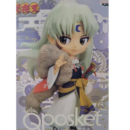 BANPRESTO Q POSKET SESSHOMARU (B) FRATELLO INUYASHA PVC FIGURE DA COLLEZIONE