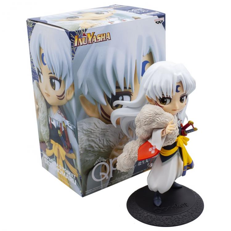BANPRESTO Q POSKET SESSHOMARU (A) FRATELLO INUYASHA PVC FIGURE DA COLLEZIONE