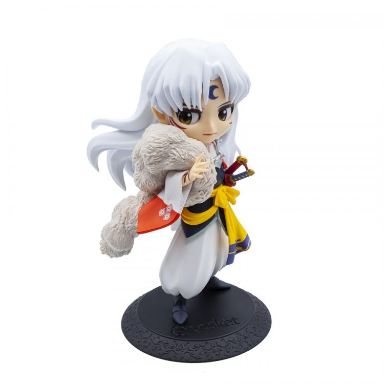 BANPRESTO Q POSKET SESSHOMARU (A) FRATELLO INUYASHA PVC FIGURE DA COLLEZIONE