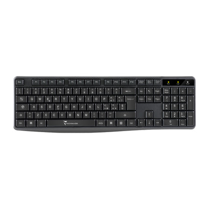 Techmade Combo Set Tastiera + Mouse Wireless Keyboard Layout Italia Pc/Portatile