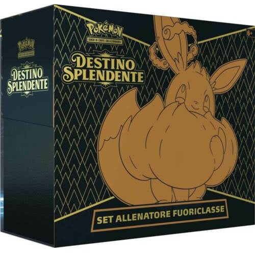 Pokemon Destino Splendente Set Allenatore Fuoriclasse Carte Collezionabili Ita