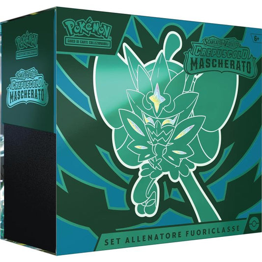 Pokemon Crepuscolo Mascherato Set Allenatore Fuoriclasse Scarlatto / Violetto It