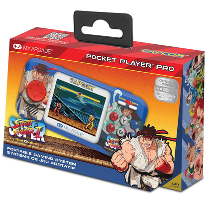 My Arcade Portable Pocket Player Pro (Super Street Fighter II) Console Portatile Retro Game Capcom