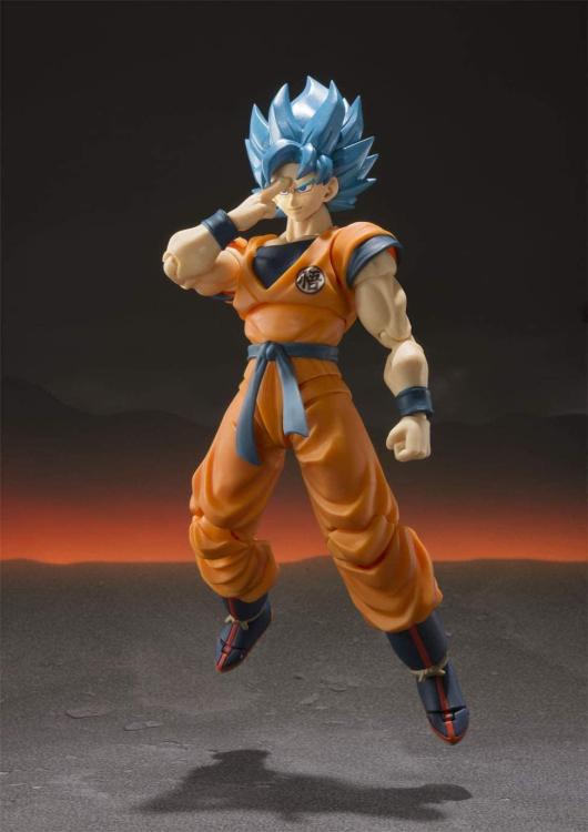 BANDAI SH FIGUARTS : DRAGON BALL SUPER BROLY (SON GOKU) SS GOD SUPER SAIYAN 15CM