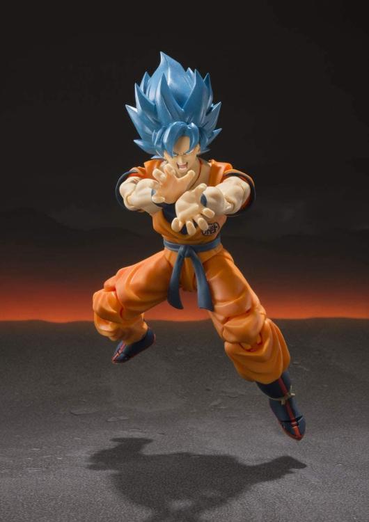 BANDAI SH FIGUARTS : DRAGON BALL SUPER BROLY (SON GOKU) SS GOD SUPER SAIYAN 15CM