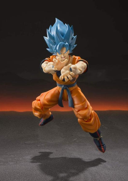BANDAI SH FIGUARTS : DRAGON BALL SUPER BROLY (SON GOKU) SS GOD SUPER SAIYAN 15CM