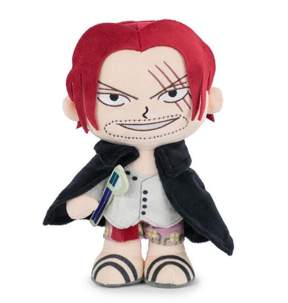 BARRADO PELUCHE - ONE PIECE (SHANKS) PUPAZZO UFFICIALE SUPER SOFT PLUSH 28cm OP