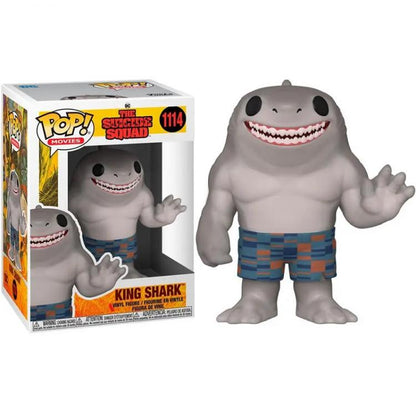 Funko Pop Movies King Shark (1114) Suicide Squad Dc Comics Netflix Vinyl Figure