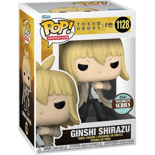 Funko Pop ! Animation Tokyo Ghoul Re - (1128) Ginshi Shirazu Specialty Series