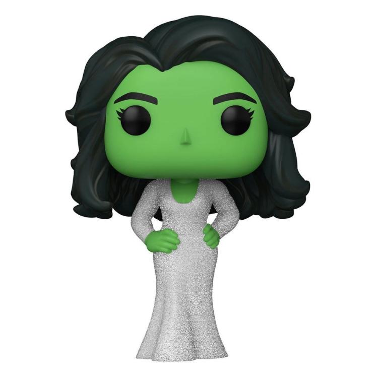 Funko Pop ! Marvel Studios She Hulk - (1127) She-Hulk Gala Dress Glitter Figure