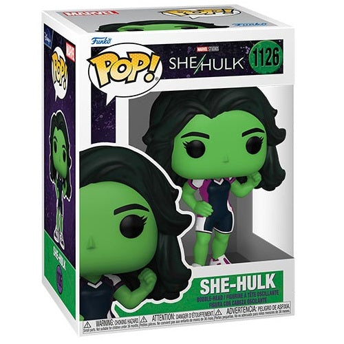 Funko Pop ! Marvel Studios She Hulk - She-Hulk (1126) Girl Vinyl Figure Tutina