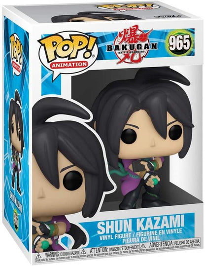 Funko Pop ! Animation Bakugan Battle Brawlers - Shun Kazami (965) Vinyl Figure