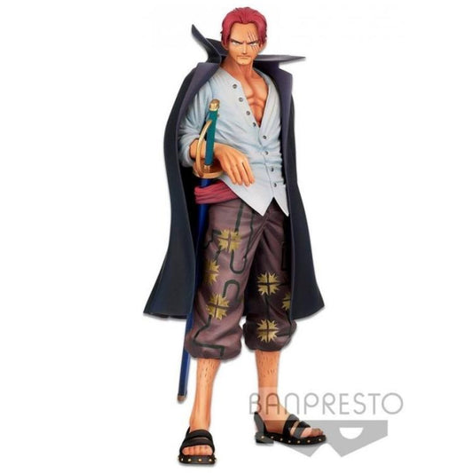 BANPRESTO ONE PIECE CHRONICLE MASTER STARS PIECE (SHANKS) FIGURE PVC 24CM BANDAI