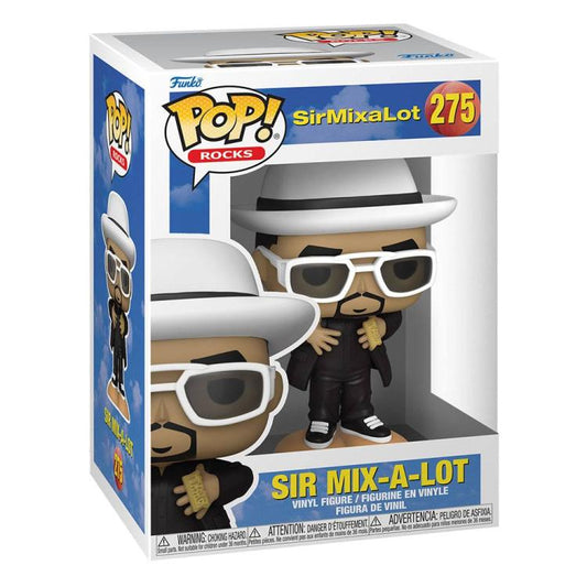 Funko Pop ! Rocks Sirmixalot - Sir Mix-A-Lot (275) Vinyl Figure Da Collezione