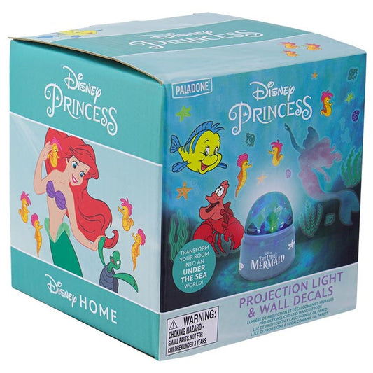 Paladone Disney Princess (La Sirenetta) Lampada Con Stickers Logo Lamp Da Tavolo