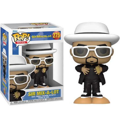 Funko Pop ! Rocks Sirmixalot - Sir Mix-A-Lot (275) Vinyl Figure Da Collezione